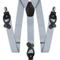 Vittorio Farina Men's Convertible Suspender in Gift Box: 70% Polyester & 30% Elastomer