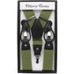 Vittorio Farina Men's Convertible Suspender in Gift Box: 70% Polyester & 30% Elastomer