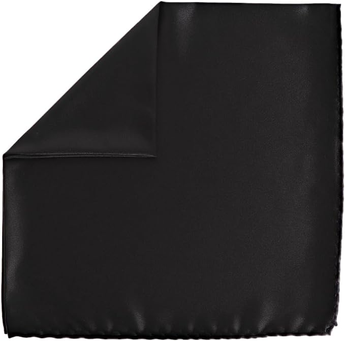 Vittorio Farina Men's Silky Satin Square Pocket Square