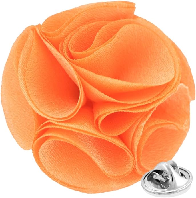 Vittorio Vico Unisex Rose Flower Lapel Pin