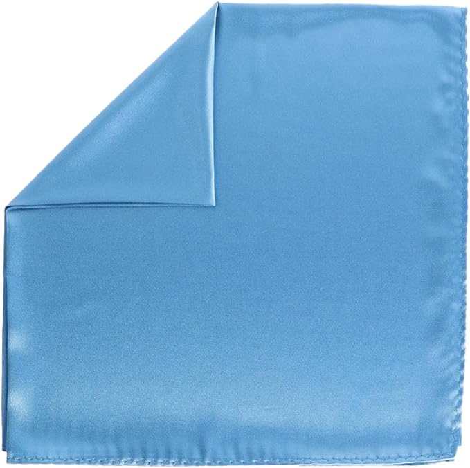 Vittorio Farina Men's Silky Satin Square Pocket Square