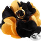 Vittorio Vico Unisex Two Tone Satin Flower Lapel Pin