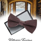 Vittorio Farina Men's Satin Bow Tie in Gift Box