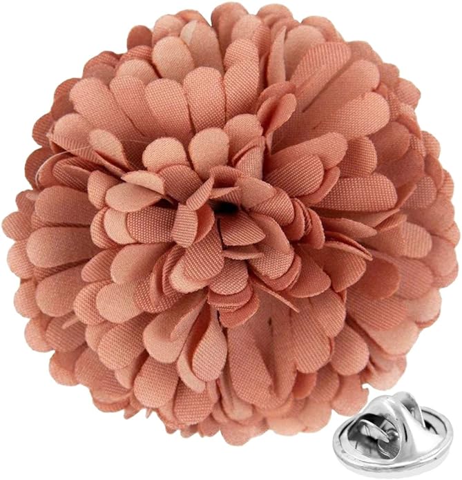 Vittorio Vico Unisex Carnation Flower Lapel Pin