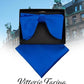 Vittorio Farina Men's Satin Teardrop Bow Tie & Pocket Square in Gift Box