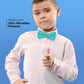 Vittorio Farina Boy's Pretied Solid Silky Satin Bow Tie