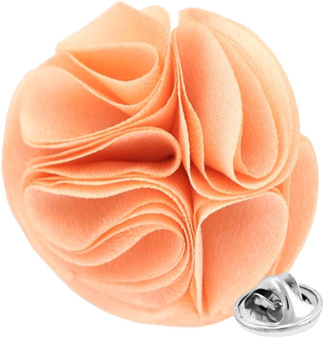 Vittorio Vico Unisex Rose Flower Lapel Pin