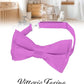 Vittorio Farina Boy's Pretied Solid Silky Satin Bow Tie