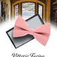 Vittorio Farina Men's Satin Bow Tie in Gift Box