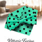 Vittorio Farina Men's Polka Dot Satin Bow Tie & Pocket Square in Gift Box