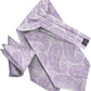 Vittorio Farina Men's Woven Pasiley Ascot & Pocket Square