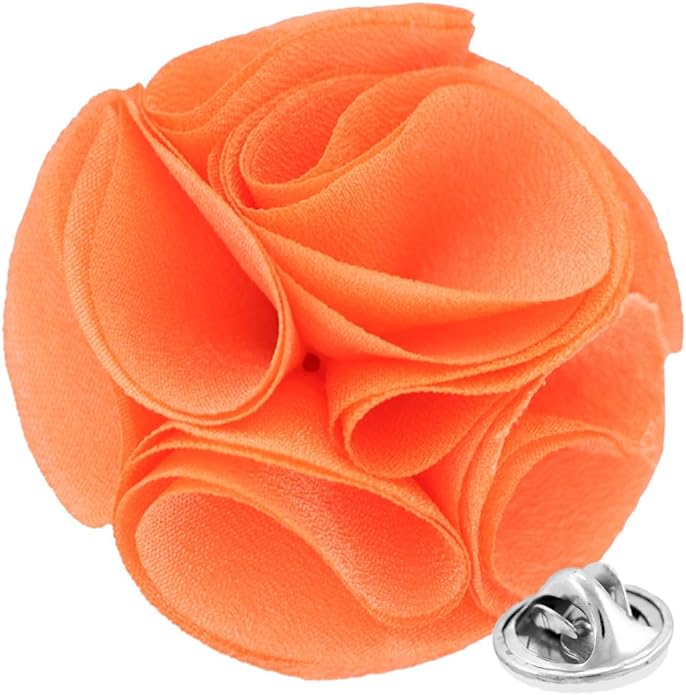 Vittorio Vico Unisex Rose Flower Lapel Pin