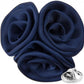 Vittorio Vico Unisex Trio Cluster Satin Flower Lapel Pin