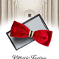 Vittorio Farina Velvet Bow Tie in Gift Box