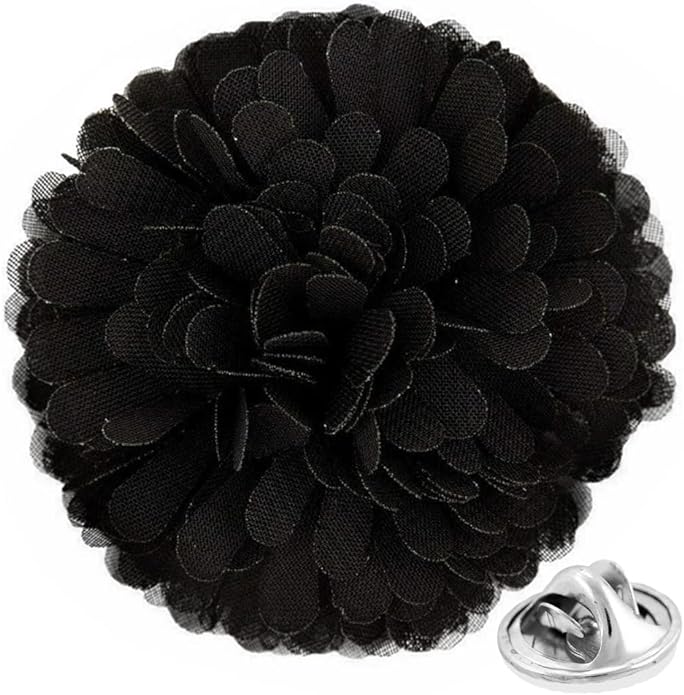 Vittorio Vico Unisex Carnation Flower Lapel Pin