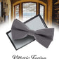 Vittorio Farina Men's Satin Bow Tie in Gift Box