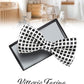 Vittorio Farina Boy's Design Satin Bow Tie