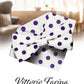 Vittorio Farina Men's Polka Dot Satin Bow Tie & Pocket Square in Gift Box