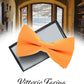 Vittorio Farina Men's Satin Bow Tie in Gift Box