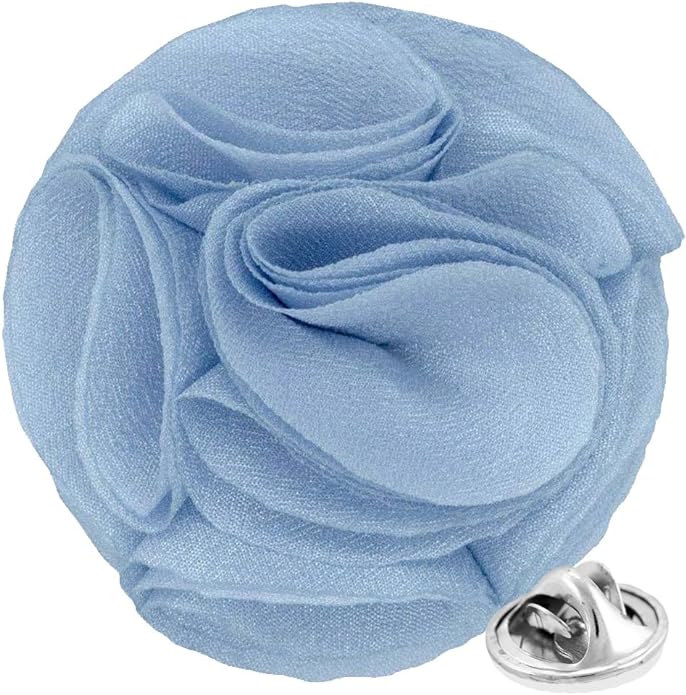 Vittorio Vico Unisex Rose Flower Lapel Pin