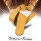 Vittorio Farina Men's Satin Skinny Necktie