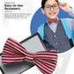 Vittorio Farina Boy's Design Satin Bow Tie