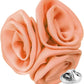 Vittorio Vico Unisex Trio Cluster Satin Flower Lapel Pin