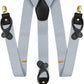 Vittorio Farina Men's Convertible Suspender in Gift Box: 70% Polyester & 30% Elastomer