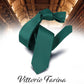 Vittorio Farina Men's Satin Skinny Necktie