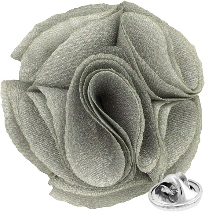 Vittorio Vico Unisex Rose Flower Lapel Pin