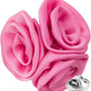 Vittorio Vico Unisex Trio Cluster Satin Flower Lapel Pin