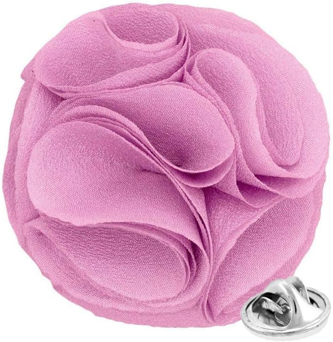 Vittorio Vico Unisex Rose Flower Lapel Pin