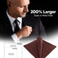 Vittorio Farina Men's Silky Satin Square Pocket Square