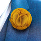 Vittorio Vico Unisex Rose Flower Lapel Pin