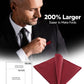 Vittorio Farina Men's Silky Satin Square Pocket Square