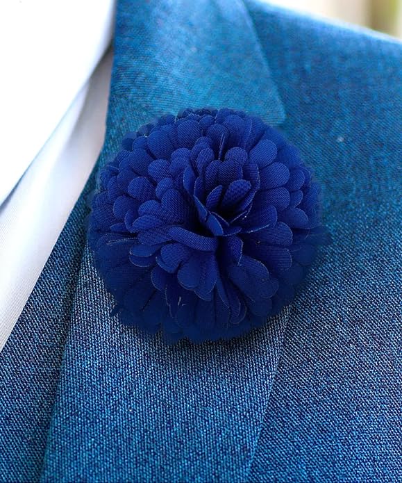 Vittorio Vico Unisex Carnation Flower Lapel Pin