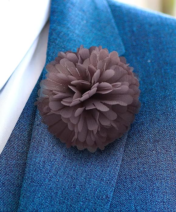 Vittorio Vico Unisex Carnation Flower Lapel Pin