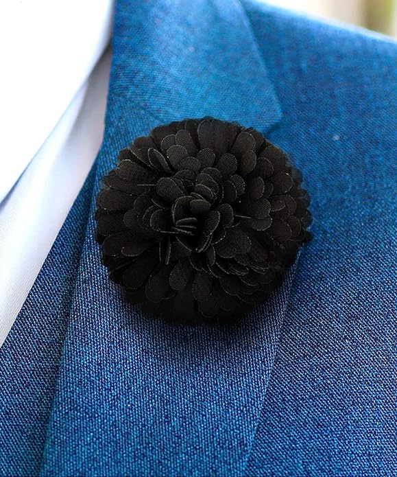 Vittorio Vico Unisex Carnation Flower Lapel Pin