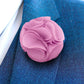 Vittorio Vico Unisex Rose Flower Lapel Pin