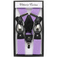 Vittorio Farina Men's Convertible Suspender in Gift Box: 70% Polyester & 30% Elastomer