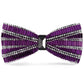 Vittorio Farina Men's Jeweled Bow Tie in Gift Box