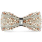 Vittorio Farina Men's Jeweled Bow Tie in Gift Box