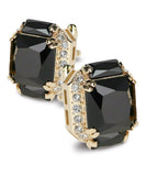 Vittorio Vico Large Rectangular Diamond Flanked Colorstone Crystal Cufflinks: CL 74XX Series