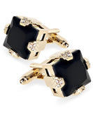 Vittorio Vico Princess Cut Colorstone Cufflinks: CL13XX Series