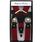 Vittorio Farina Men's Convertible Suspender in Gift Box: 70% Polyester & 30% Elastomer