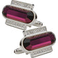 Vittorio Vico Capsule Colorstone Cufflinks: CL17XX Series