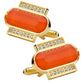 Vittorio Vico Capsule Colorstone Cufflinks: CL17XX Series