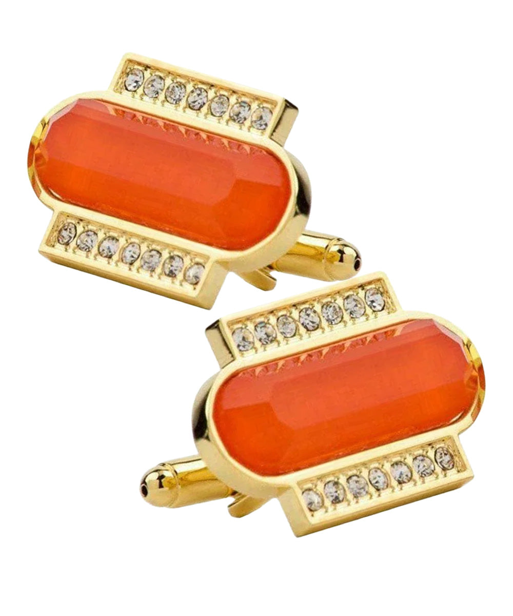 Vittorio Vico Capsule Colorstone Cufflinks: CL17XX Series