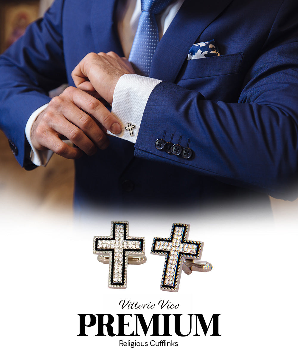 Vittorio Vico Religious Themed Cufflinks: CL30XX Series