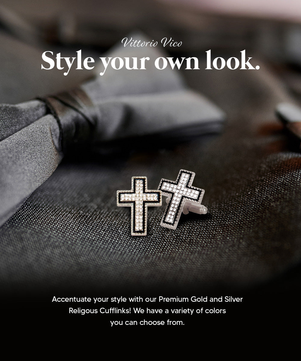 Vittorio Vico Religious Themed Cufflinks: CL30XX Series